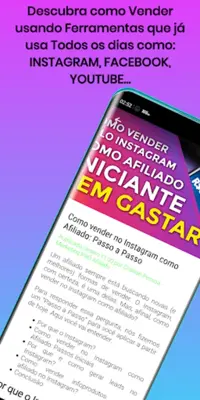 Aprenda Ganhar Dinheiro Online android App screenshot 4